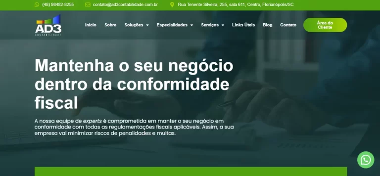 Gestao Fiscal Em Florianopolis Sc - AD3 Contabilidade